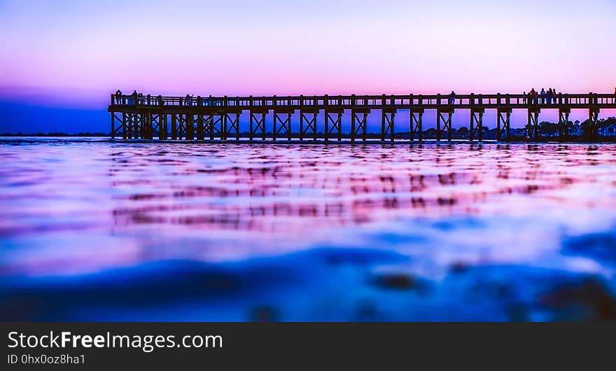 Water, Sea, Horizon, Reflection