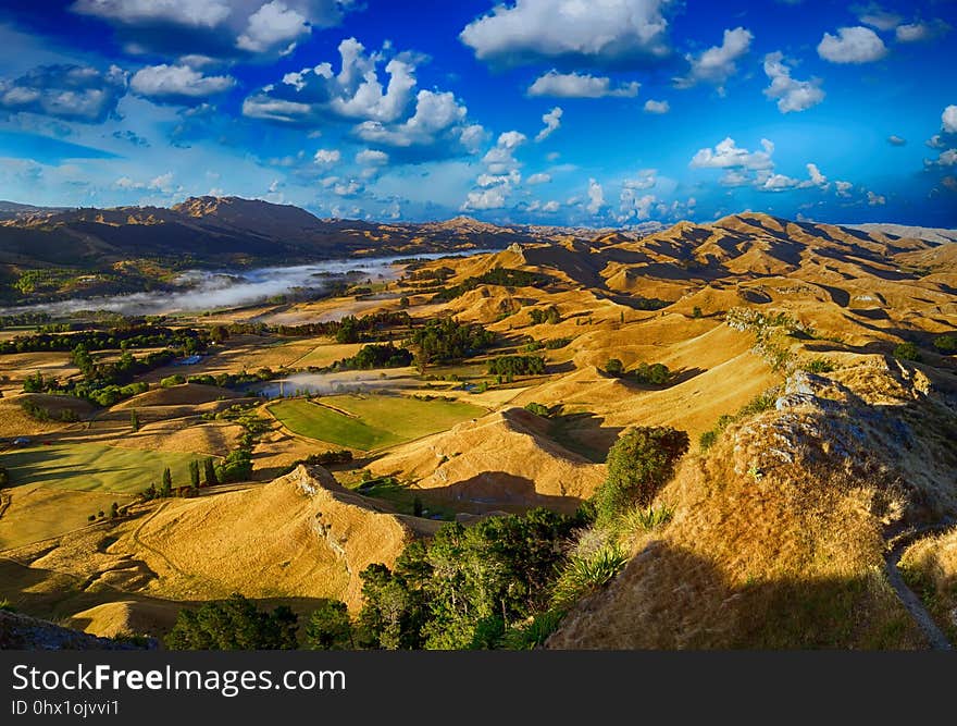 Sky, Highland, Grassland, Wilderness