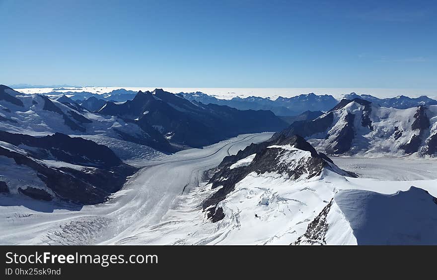 Mountain Range, Mountainous Landforms, Ridge, Mountain