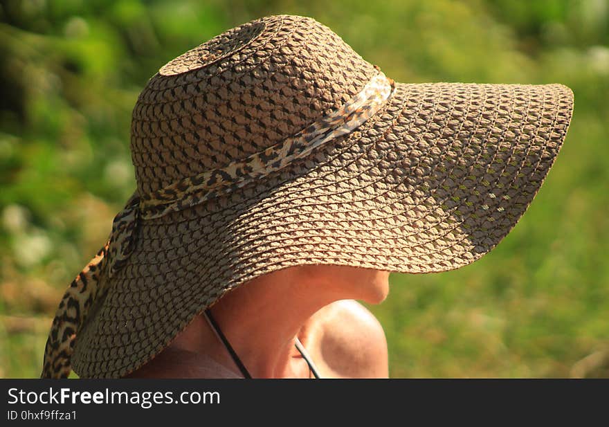 Headgear, Sun Hat, Hat, Grass