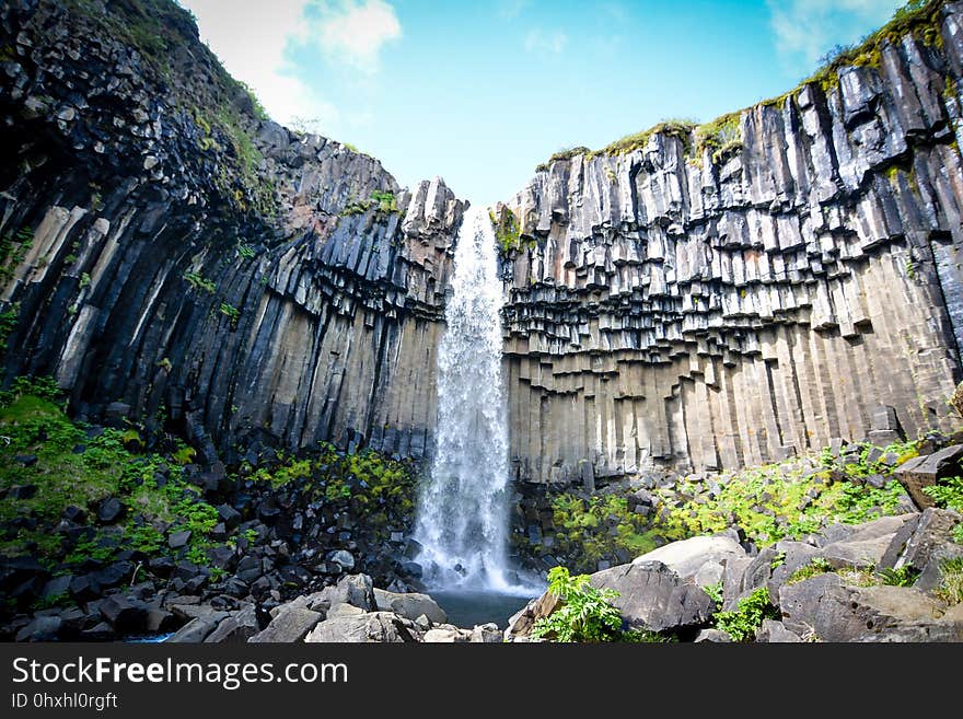 Waterfall, Nature, Water, Nature Reserve