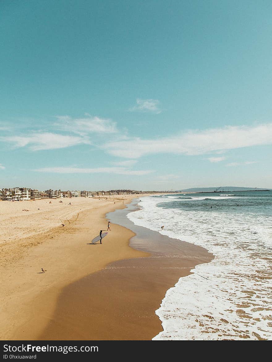 Sea, Beach, Sky, Shore