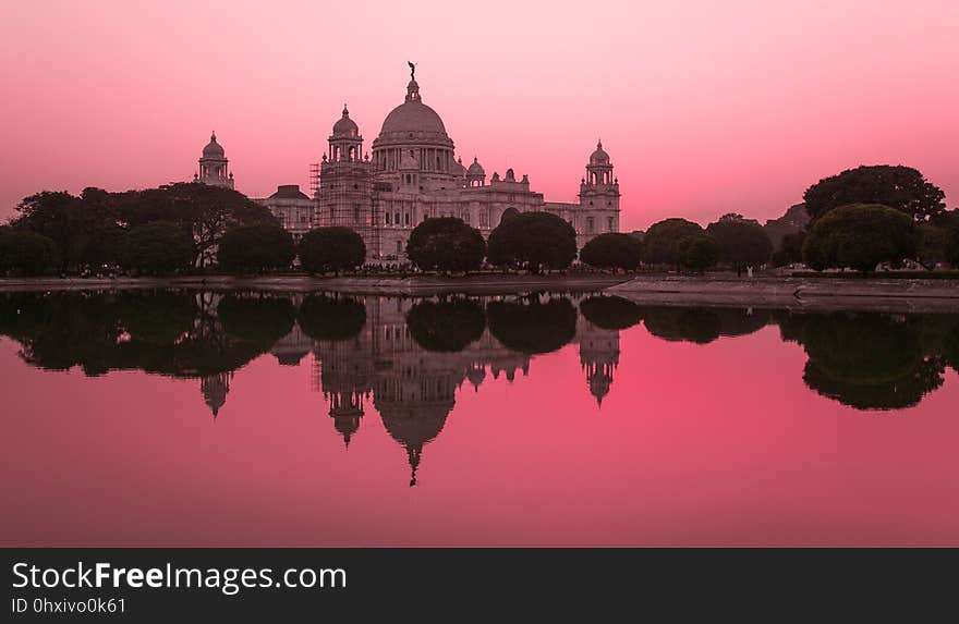 Reflection, Chinese Architecture, Landmark, Historic Site