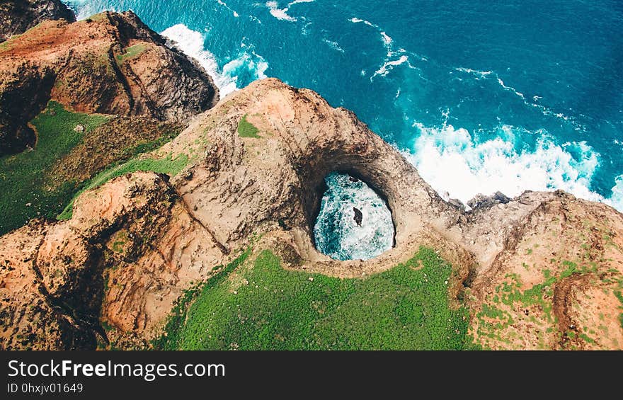 Coast, Nature Reserve, Rock, Cliff