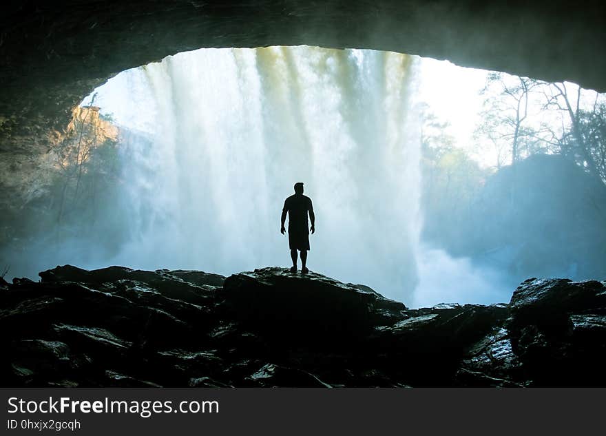 Nature, Waterfall, Water, Water Feature