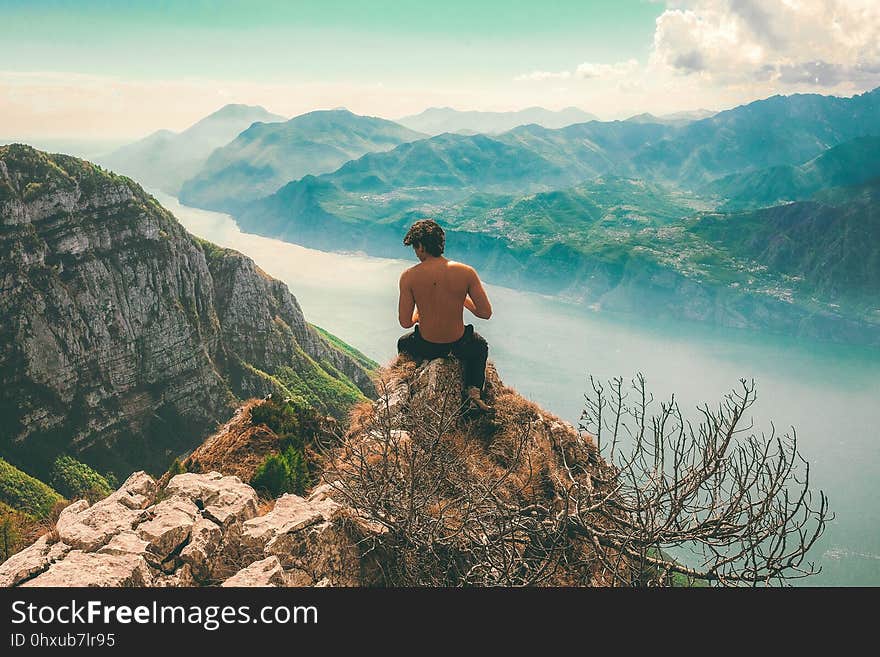 Mountainous Landforms, Mountain, Sky, Ridge