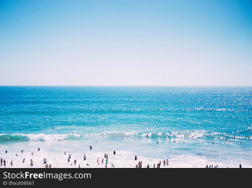 Sea, Sky, Horizon, Ocean