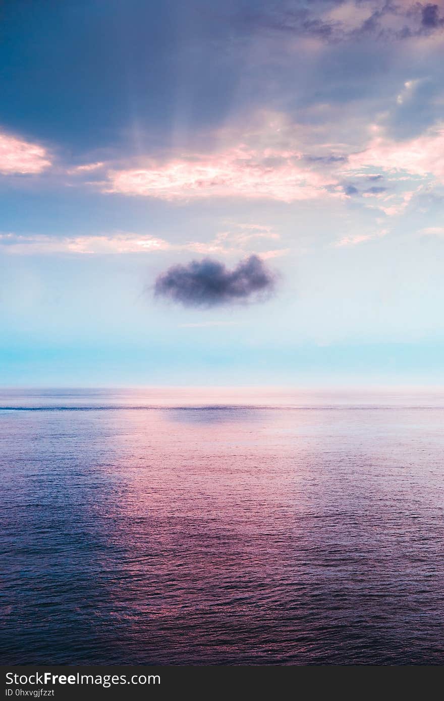 Horizon, Sky, Sea, Ocean