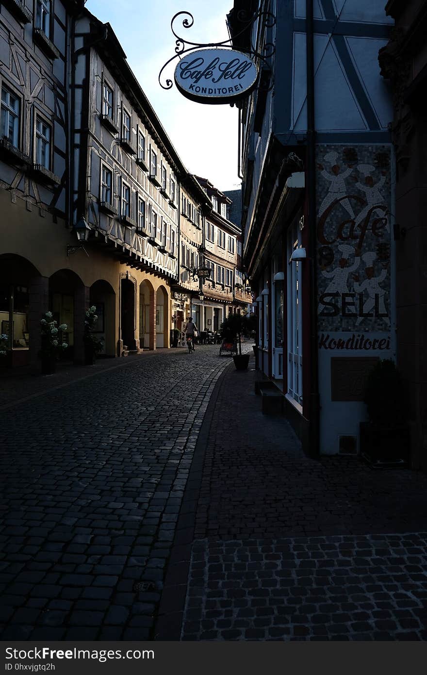 Town, Sky, Street, Road