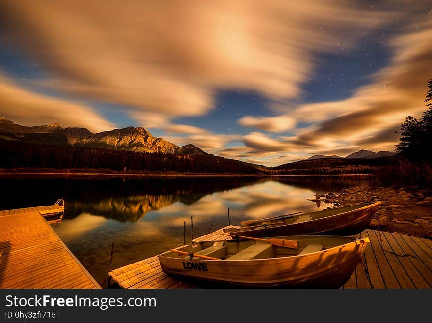 Reflection, Nature, Sky, Loch