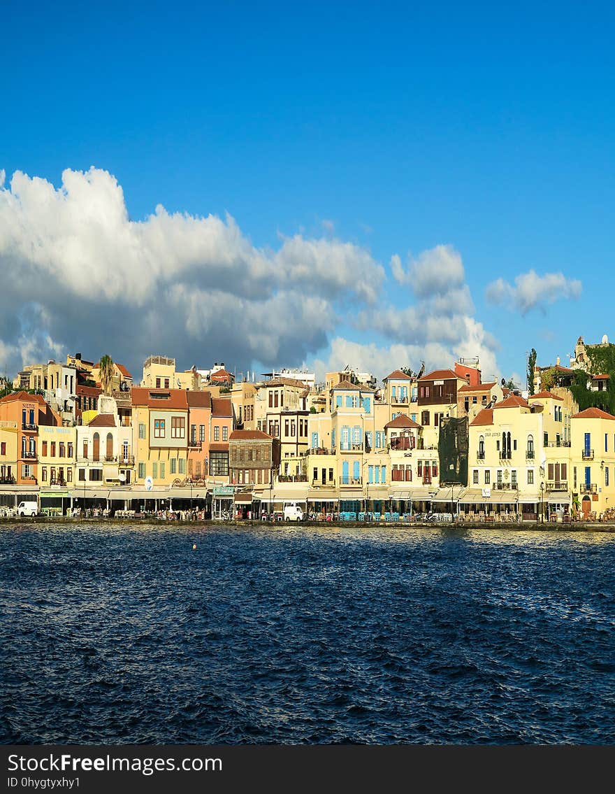 Houses near the sea