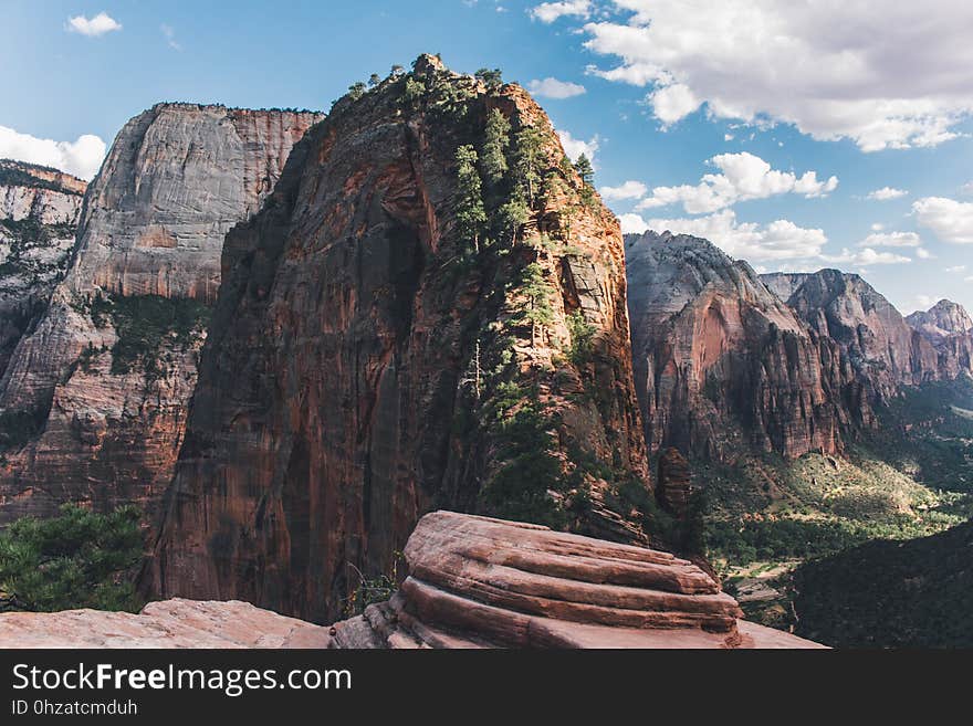 Rock, National Park, Mountain, Escarpment