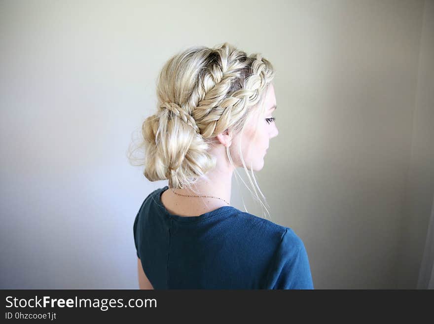 Hair, Hairstyle, Hair Accessory, Bun