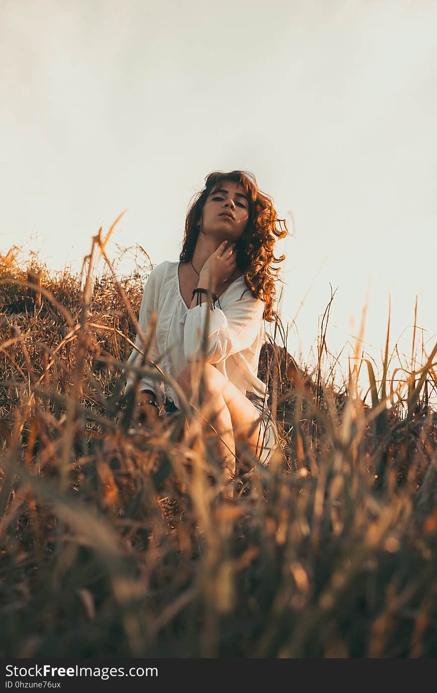 Beautiful, Blur, Countryside, Curly