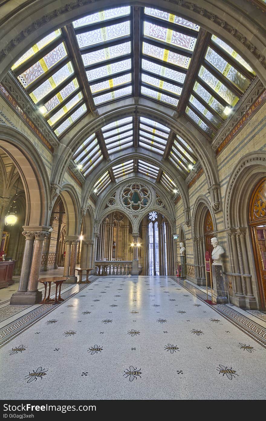 Here is a photograph taken from the foyer to the Great Hall inside Manchester Town Hall. Located in Manchester, Greater Manchester, England, UK. Here is a photograph taken from the foyer to the Great Hall inside Manchester Town Hall. Located in Manchester, Greater Manchester, England, UK