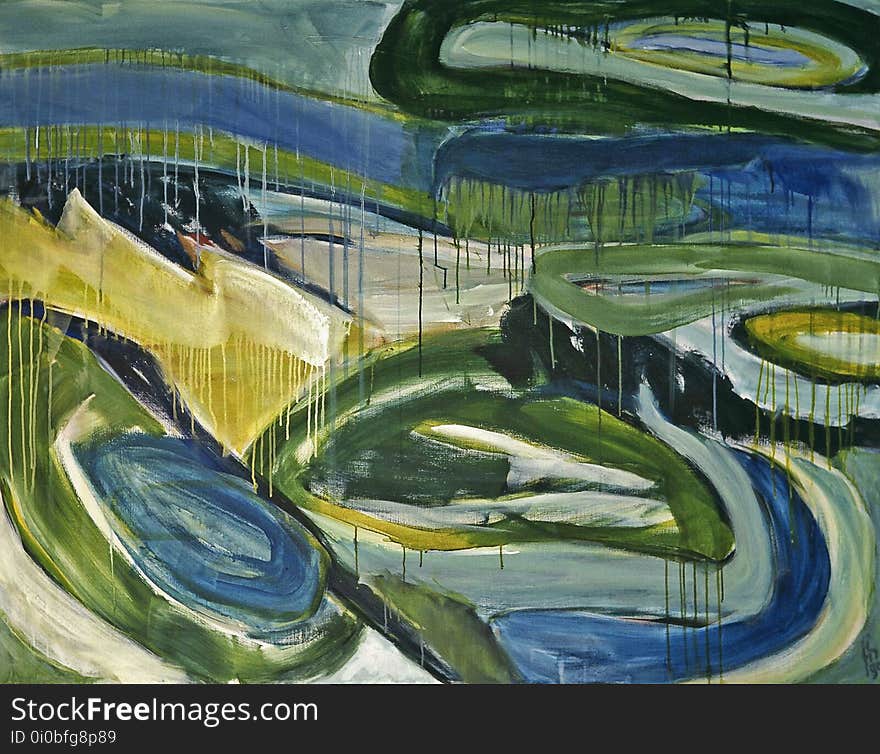 &#x27;Abstract dunes in ovals&#x27; - an abstract Dutch landscape painting with oval forms I got from the dunes and the dune hollows. I painted this landscape in 1990 with acrylic paint. An attempt to combine landscape view and abstract forms, taken from the landscape to create a painting of Dutch contemporary landscape in an abstract-expressionist way; size of the original painting is 125 x 145 cm; the painting is for sale. This digital image of my art I placed here in high resolution on Flickr, in the public domain. I edited it digitally with great care for the hues, colors and texture of the original work. A high resolution art image free download to print it well, in public domain / Commons, CC-BY. So it is available, to use it for making your own fine quality art-print for at home on the wall if you like. Please let me know in return when you do. Tell me if you like this specific work of mine. It gives me just a nice feeling to hear when one piece of my art is being enjoyed by other people. My mail is . kind regards, Contemporary Dutch painter-artist Fons Heijnsbroek, Amsterdam, The Netherlands. &#x27;Abstract dunes in ovals&#x27; - an abstract Dutch landscape painting with oval forms I got from the dunes and the dune hollows. I painted this landscape in 1990 with acrylic paint. An attempt to combine landscape view and abstract forms, taken from the landscape to create a painting of Dutch contemporary landscape in an abstract-expressionist way; size of the original painting is 125 x 145 cm; the painting is for sale. This digital image of my art I placed here in high resolution on Flickr, in the public domain. I edited it digitally with great care for the hues, colors and texture of the original work. A high resolution art image free download to print it well, in public domain / Commons, CC-BY. So it is available, to use it for making your own fine quality art-print for at home on the wall if you like. Please let me know in return when you do. Tell me if you like this specific work of mine. It gives me just a nice feeling to hear when one piece of my art is being enjoyed by other people. My mail is . kind regards, Contemporary Dutch painter-artist Fons Heijnsbroek, Amsterdam, The Netherlands.