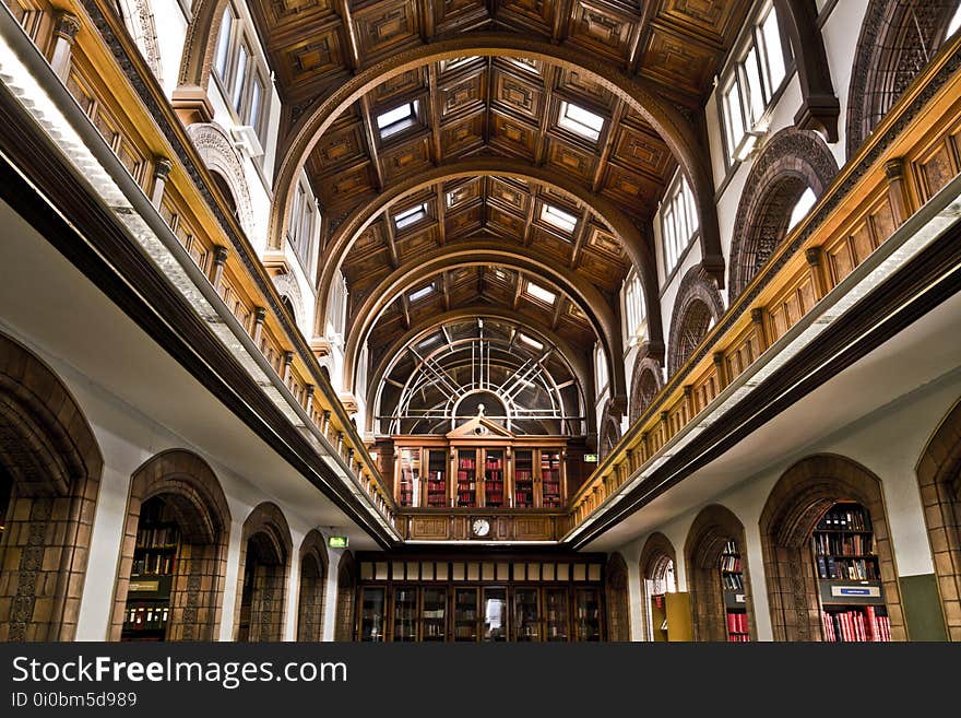 Here is a photograph taken from Leeds Central Library. Located in Leeds, Yorkshire, England, UK.