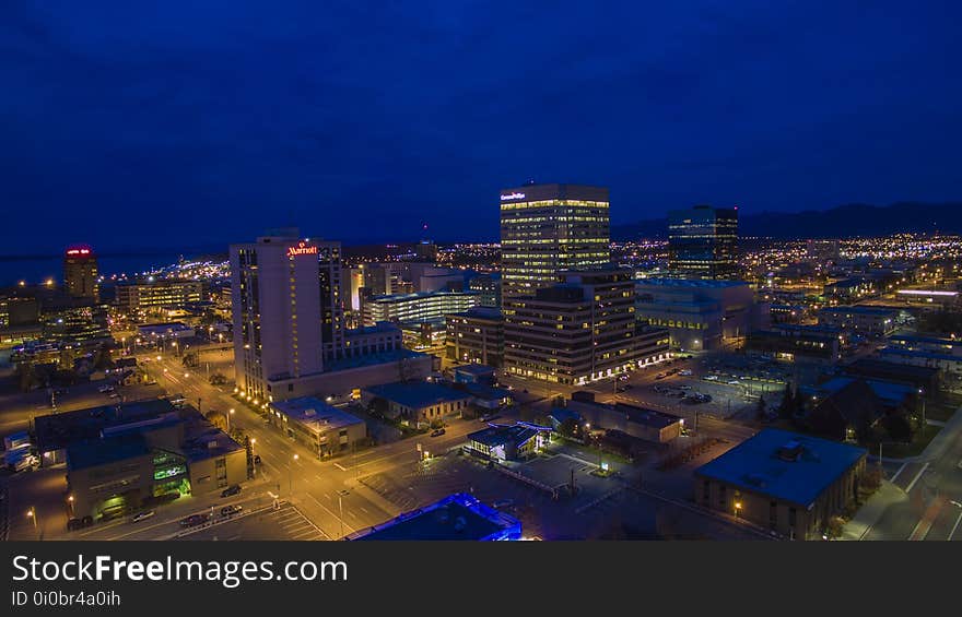 Free for everyone to use! credit my website www.crimeskiproductionz.com quality drone Picture of Anchorage Alaska long exposure. Free for everyone to use! credit my website www.crimeskiproductionz.com quality drone Picture of Anchorage Alaska long exposure