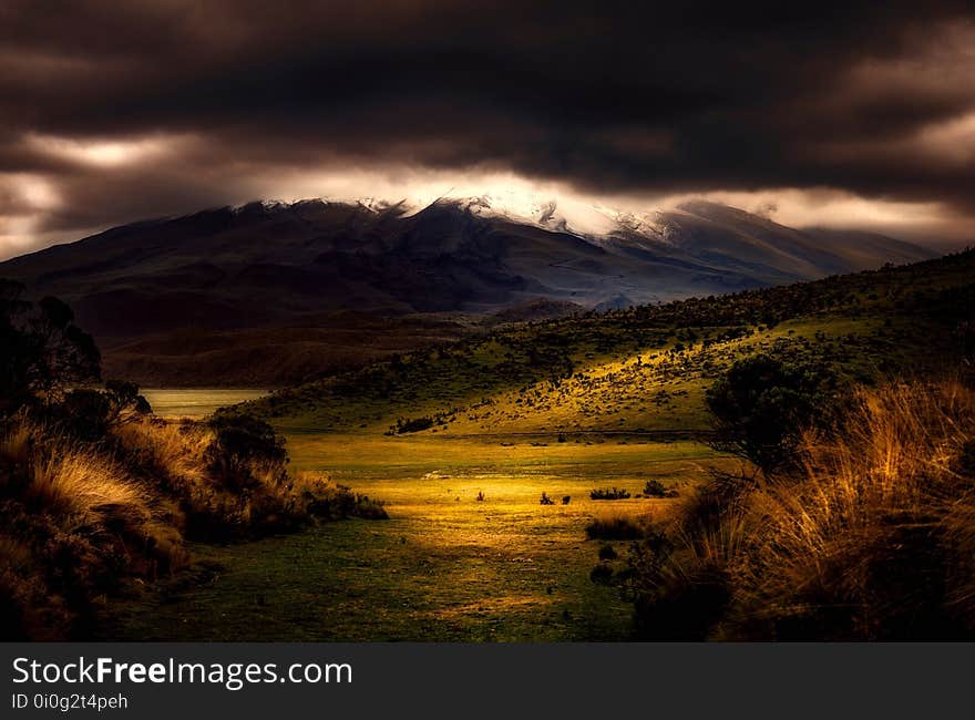 Sky, Nature, Highland, Ecosystem