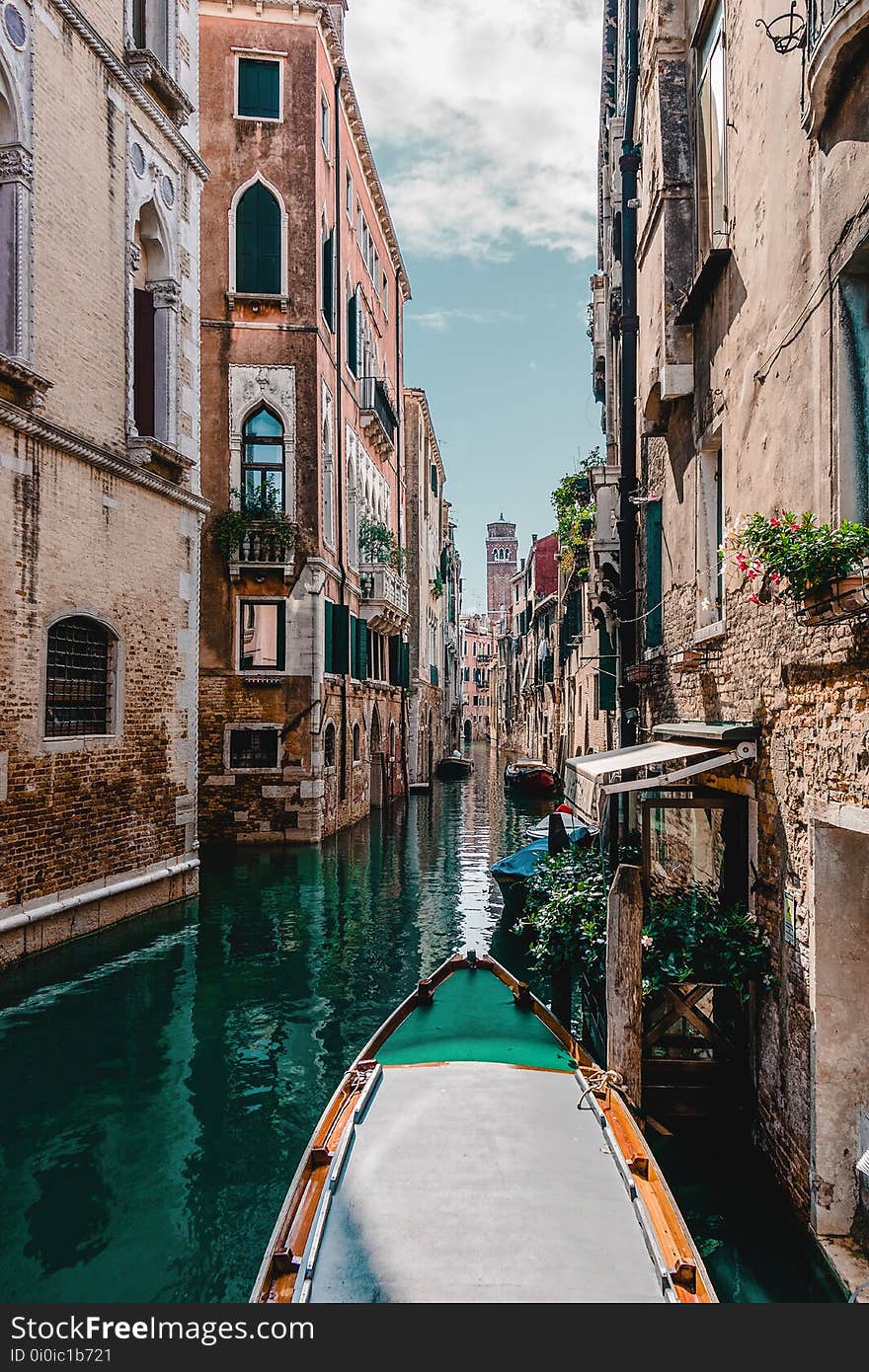 Architecture, Boat, Bridge, Buildings,