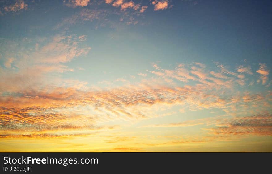 Clouds, Dawn, Dramatic