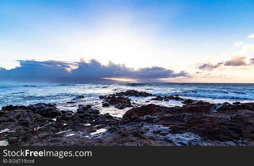 Sea, Shore, Sky, Coast