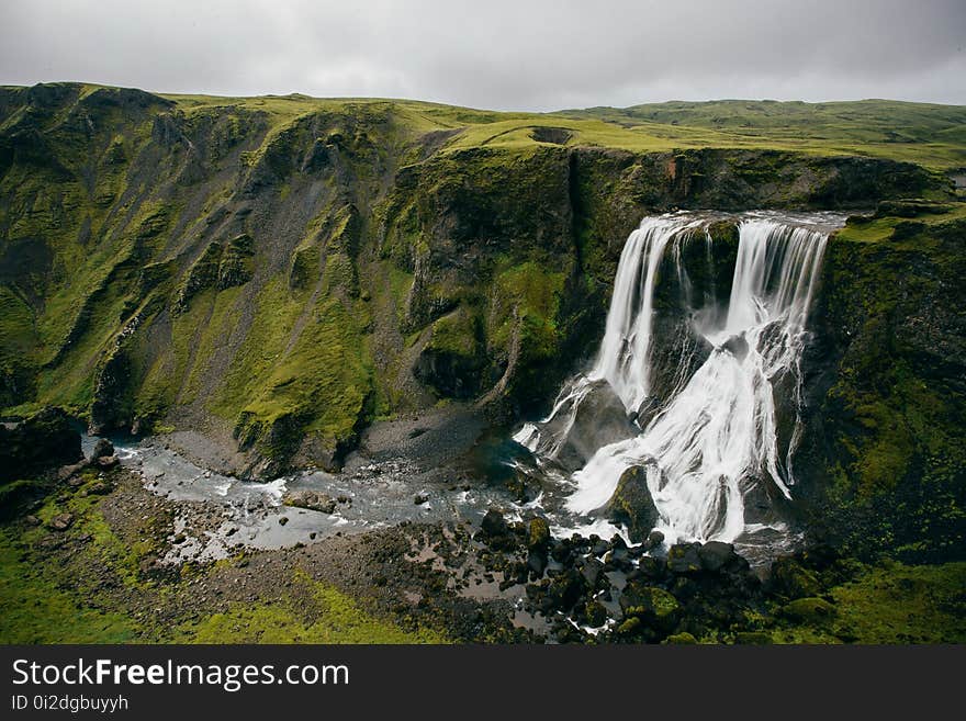 Waterfall, Nature, Body Of Water, Water