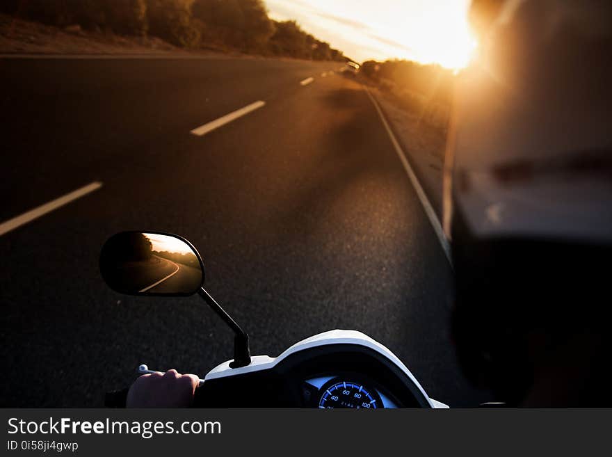 Asphalt, Automobile, Biker, Blur,