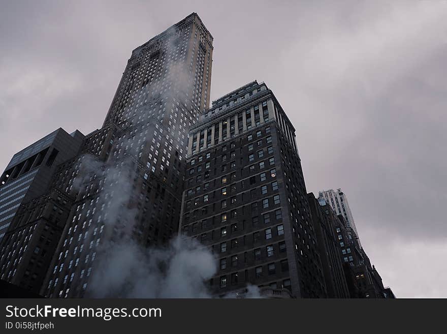 Architecture, Black-and-white, Buildings, City,