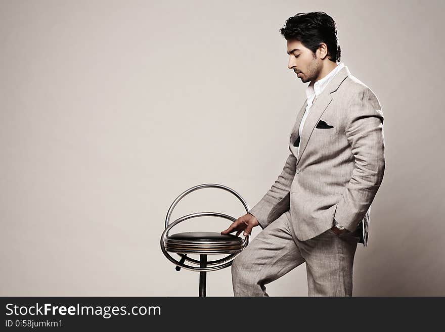 Businessman, Chair, Fashion, Formal