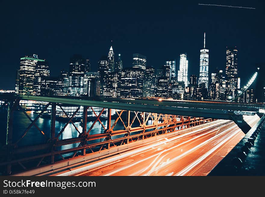 Architecture, Bridge, Buildings