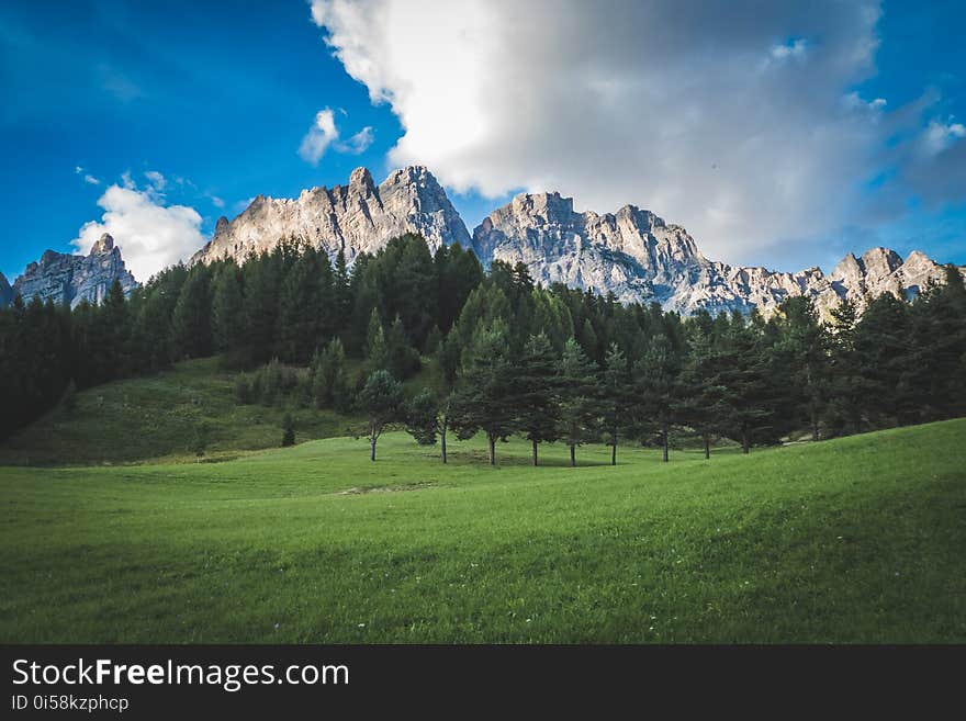 Blue, Sky, Clouds, Countryside