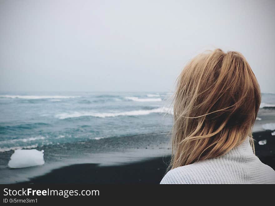 Beach, Dawn, Daylight, Horizon