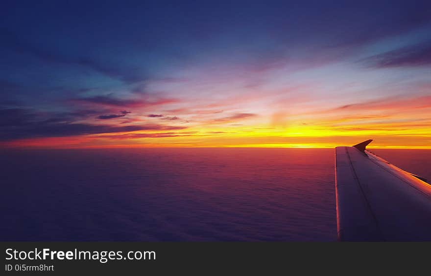 Aircraft, Airplane, Aviation, Dawn