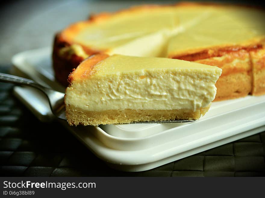 Dessert, Cheesecake, Food, Baking