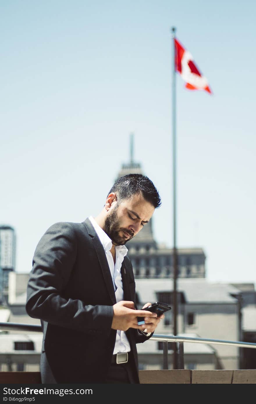 Businessman, Busy, Canada