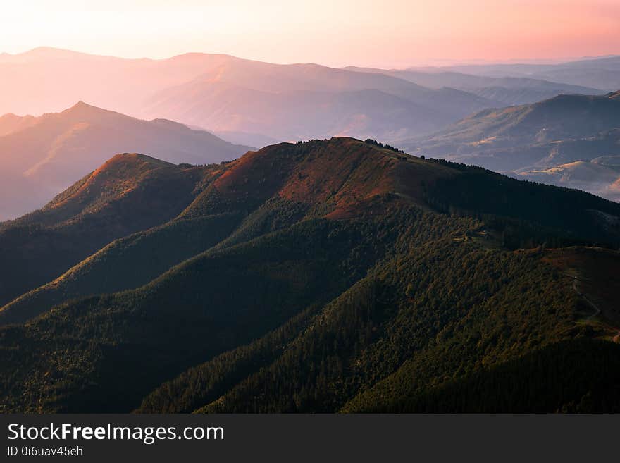 Ridge, Sky, Mountainous Landforms, Mountain