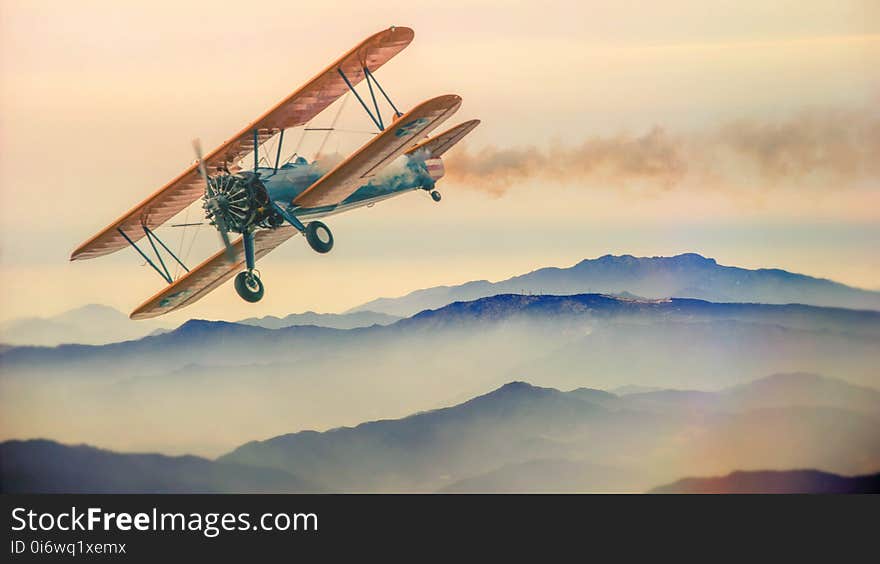 Sky, Flight, Airplane, Aviation