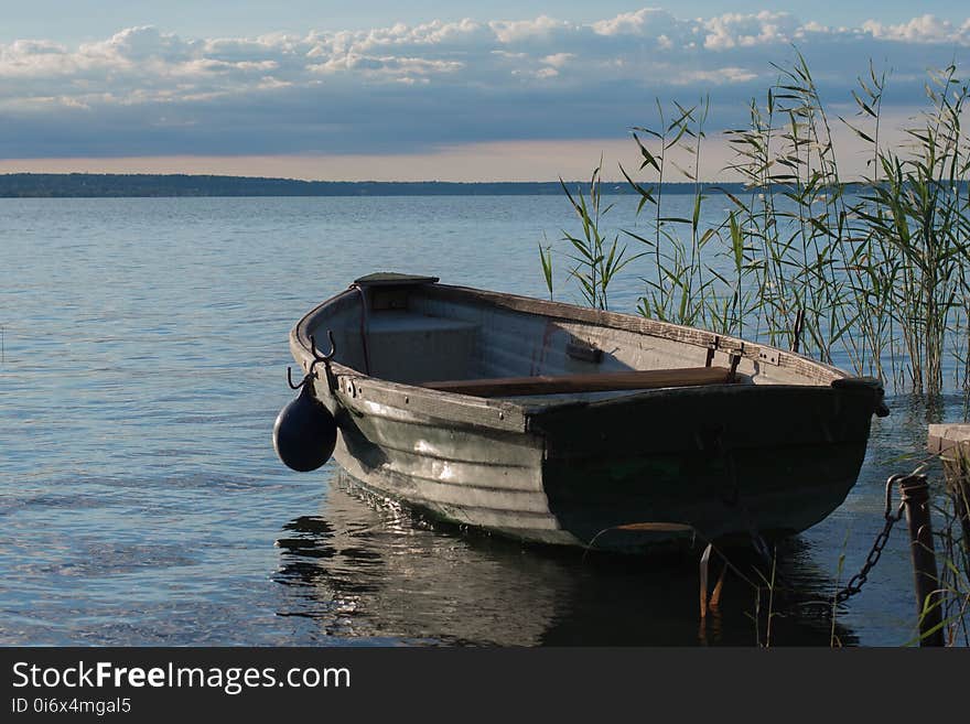 Reflection, Water Transportation, Waterway, Water