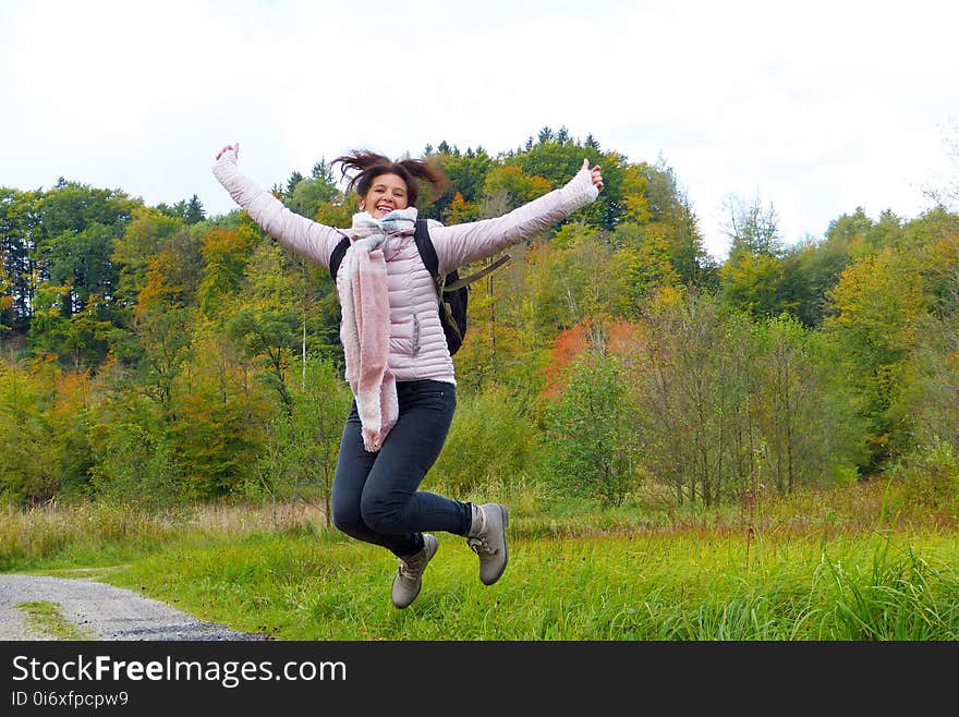 Nature, Tree, Grass, Fun