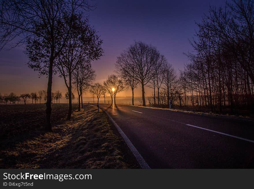 Sky, Nature, Road, Atmosphere