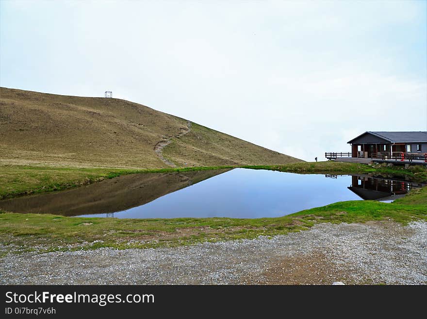 Highland, Sky, Reservoir, Loch