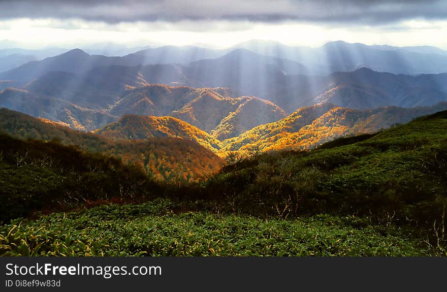 Mountainous Landforms, Mountain, Sky, Nature