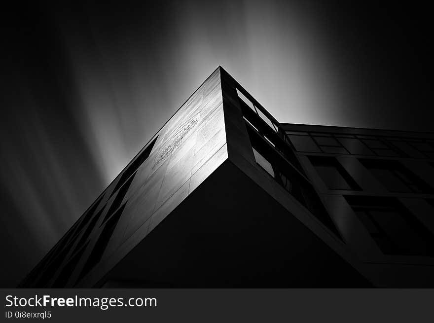 Black, Black And White, Monochrome Photography, Architecture