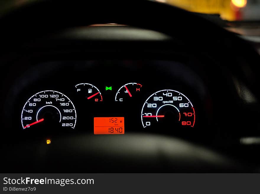 Car, Motor Vehicle, Speedometer, Vehicle