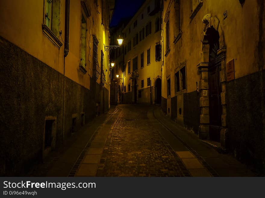 Alley, Architecture, Buildings, Dark,