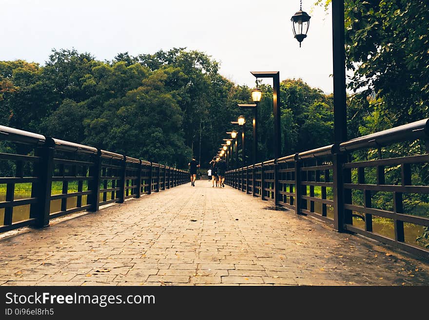 Architecture, Bridge, City, Cobblestone