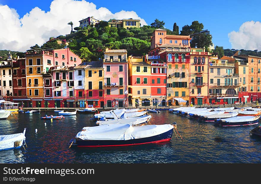 Architecture, Boats, Buildings, Canal