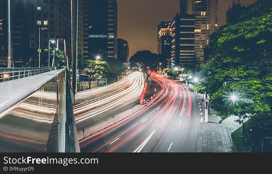 Architecture, Blur, Bridge