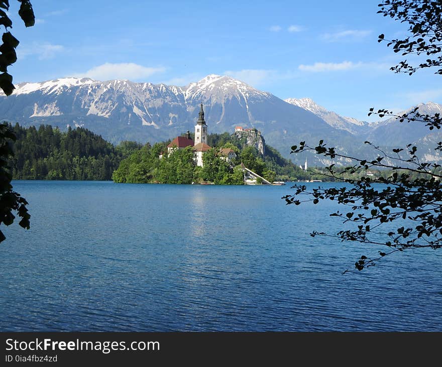 Lake, Mountain Range, Nature, Water